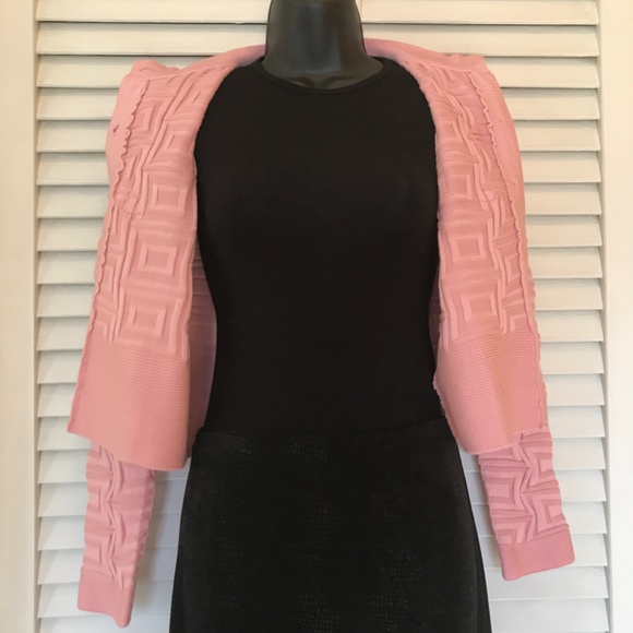 Pink Knit Cardigan- Cropped! EUC 3/$19 - Picture 9 of 12
